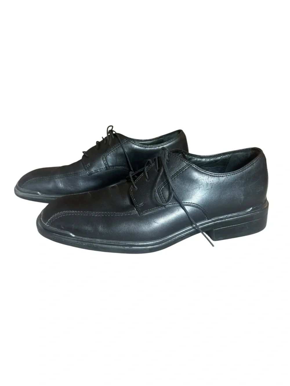 Rockport APM70161 Black Leather Oxford Shoes Mens Size 9.5
